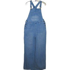 Vintage Y2K 90s Denim Bid Overalls M Wide Leg Carpenter Baggy Jeans Deadstock